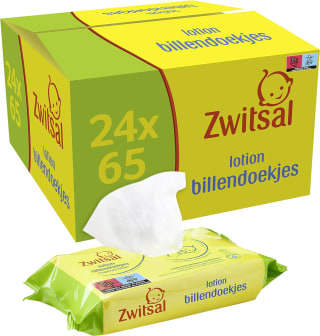 Zwitsal Lotion Billendoekjes Alcoholvrij - 1560 doekjes - Voordeelverpakking voor €29,99bij Amazon