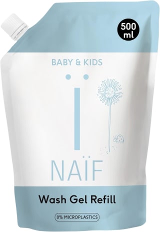 Naïf Reinigende Wasgel voor Baby & Kids Navulverpakking voor €4,95 bij Amazon