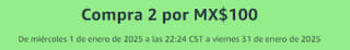 Desodorantes en oferta 2 por $100 en Amazon