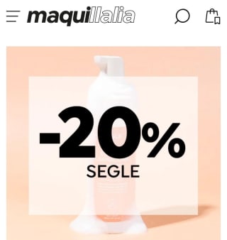 -20% de Descuento en Segle desde Maquillalia.