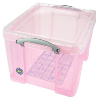 6x 35L opbergboxen roze voor €30,99 bij Bol