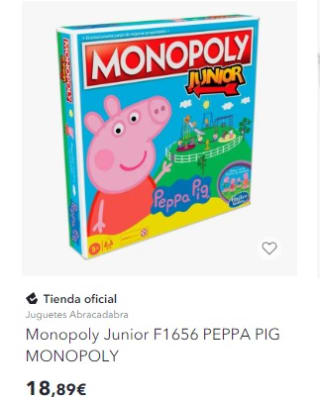 Recopilación Juego de mesa Monopoly desde 5€