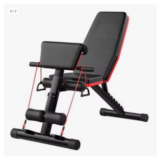 Banco de Abdominales con carga de hasta 200kg por 63.59€ (Cuenta Nueva 51.59€)