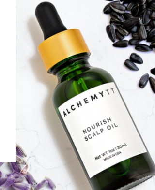 Gratis sample voedende hoofdhuid-olie