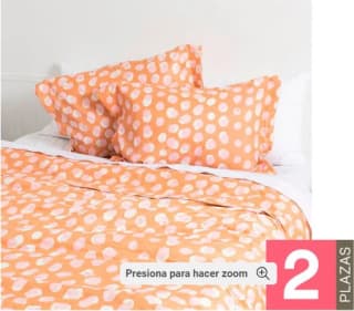 Quilt + sábanas 2 plazas Dots por $18.990