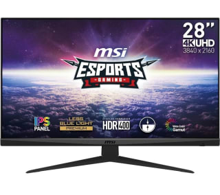 MSI G281UV Monitor Gaming 4K UHD de 27,9 Pulgadas por 199€.