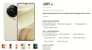 Realme GT 5 Pro Snapdragon 8 gen 3 voor €597,74 bij Aliexpress