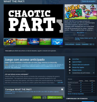 Gratis videojuego What the Pak PC