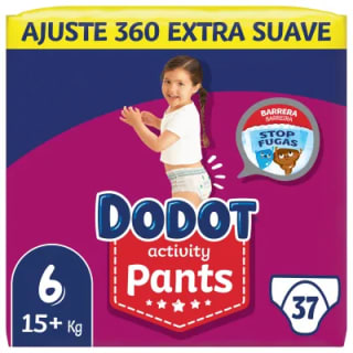 Chollazo Dodot Activity Pants Pañales Bebé, Tallas de 4 a 6 por 8,76€ el paquete más en descripción