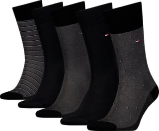 Tommy Hilfiger Sokken Giftbox Birdeye 5-pack Zwart voor €20,99 bij Bol