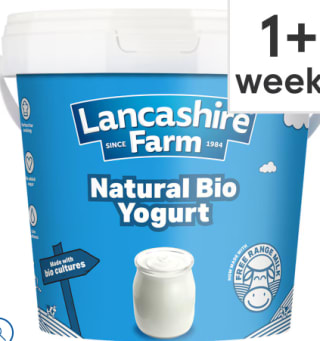 Lancashire Farm Yogurt 1kg available for £1.40