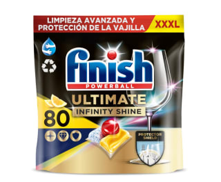 80 Unidades Finish Powerball Ultimate Infinity Shine por solo 13,99€
