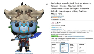 Figura Funko Pop de Marvel ,Black Panther: Wakanda Forever :Attuma por 4,86€