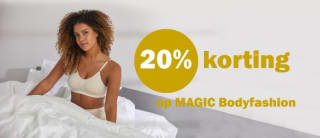 20% korting op bijna alles van Magic Bodyfashion bij Vetex
