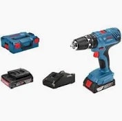 Bosch GSB 18 V-21 18V Li-Ion accu klopboor-/schroefmachine set (2x 1.5 Ah accu) in L-Boxx voor €119,95 bij Ibood