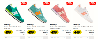 Sport-Korting Saucony sneaker sale tot 85% korting
