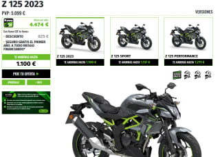 Kawasaki Z 125 2023 por 4.474€