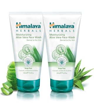 Pack de 2×150ml Himalaya Áloe Vera Jabón facial.3,39€.por