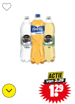 Alle Royal Club of Rivella voor €1,29 bij Dirk