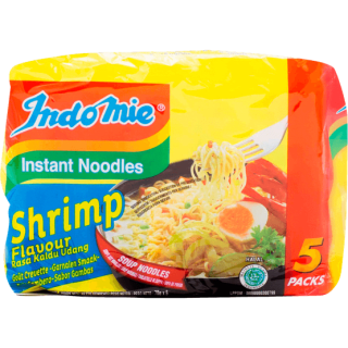 5x Indo Mie Noodles Shrimp voor €1,19 bij Dirk