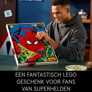 LEGO ART De geweldige Spider-Man voor €134,99 bij Bol.com