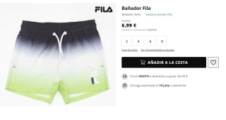 Bañador para Niño Fila por 6.29€