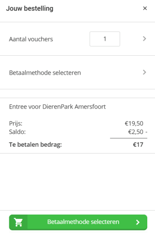 Entreeticket Dierenpark Amersfoort voor €17 dmv code via Social Deal