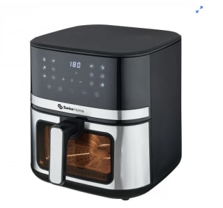 Freidora de Aire Swiss Home SH-9127 1600W 6,5 L por solo 29,90€