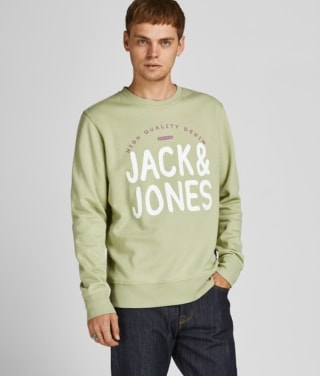 Jack & Jones Sudadera de hombre por 12,50€.