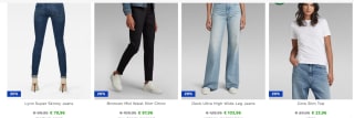 G-Star RAW sale met 20% korting op geselecteerde items