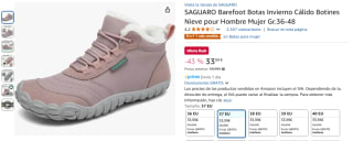 Saguaro Barefoot Botas Invierno por 33,99€