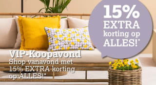 VIP-koopavond met 15% korting bij Leenbakker