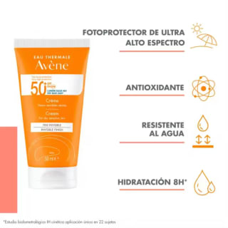 Avene Crema Solar SPF50+ 50ml por 15,58€