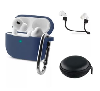 Etui EssentielB pour Airpods Pro 2, bleu à 3€