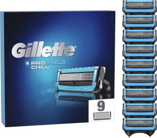Gillette ProShield Chill Scheermesjes Voor Mannen - 9 Navulmesjes voor €21,95 bij Ibood