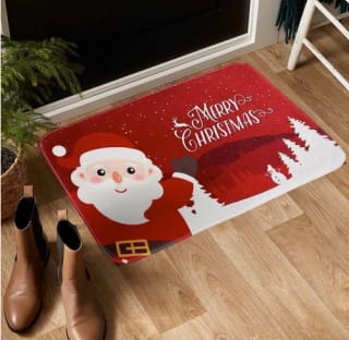 Alfombra Papá Noel de Navidad a 3,75€