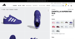 Adidas Superstar XLG por 38€