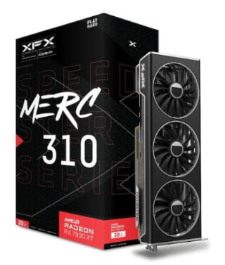 XFX RX 7900XT MERC 310 videokaart voor €709 bij Galaxus