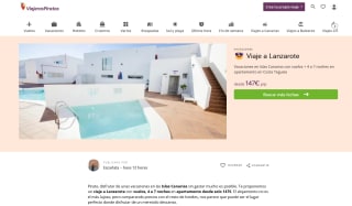 LANZAROTE 4 a 7 noches con vuelos + apartamento en Costa Teguise desd 147€ por persona