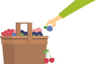 De Fruitigste Kleinfruitdagen met activiteiten kinderen en fruit plukken op 5,6,12,13,19 en 20 juli