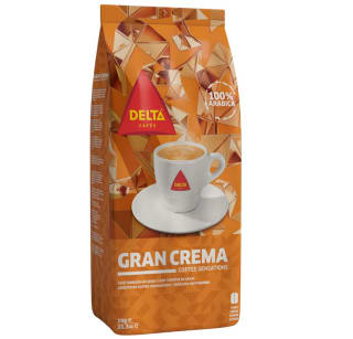 Delta Cafés Gran Crema Café en Grano 100% Arábico 1 kg por 12,23€