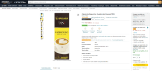 10 Cápsulas de Cappuccino Havanna da Três Corações - R$ 18,88