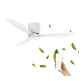 Mellerware Brizy Bright MINIMAL 40W 6 Velocidades Ultra silencioso 3 Aspas 132 cm Mando Función Verano Invierno Temporizador LED por solo 63,14€