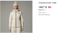 Chaqueta para Mujer The North Face Lenado por 149.99€