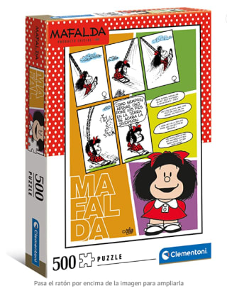 Pack 2 puzzles de mafalda de 500 piezas cada uno por 12,55€