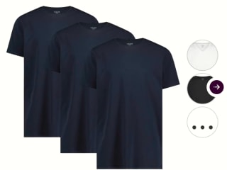 3 Pack LebasQ Fit /Long of Regular T-Shirts voor €29,95 bij iBOOD