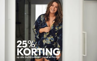 25% korting op nacht- en loungemode van Livera en Femilet bij Livera