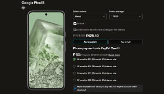 Google Pixel 8 128GB Unlocked Android Smartphone + claim pixel watch or buds pro - £428.40