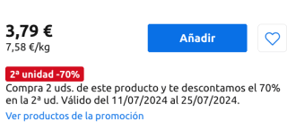 1KG Guacamole Carrefour por solo 4,93€