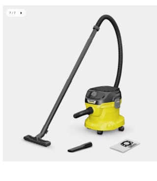 Aspirador Solido Líquido Soplado 12L Karcher KWD2 por 39.95€